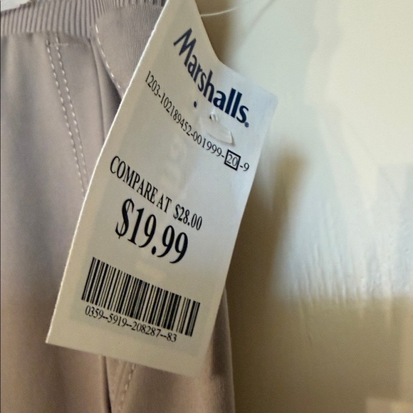 Rachel Zoe Elegant taupe jogger Pants - Picture 2 of 6